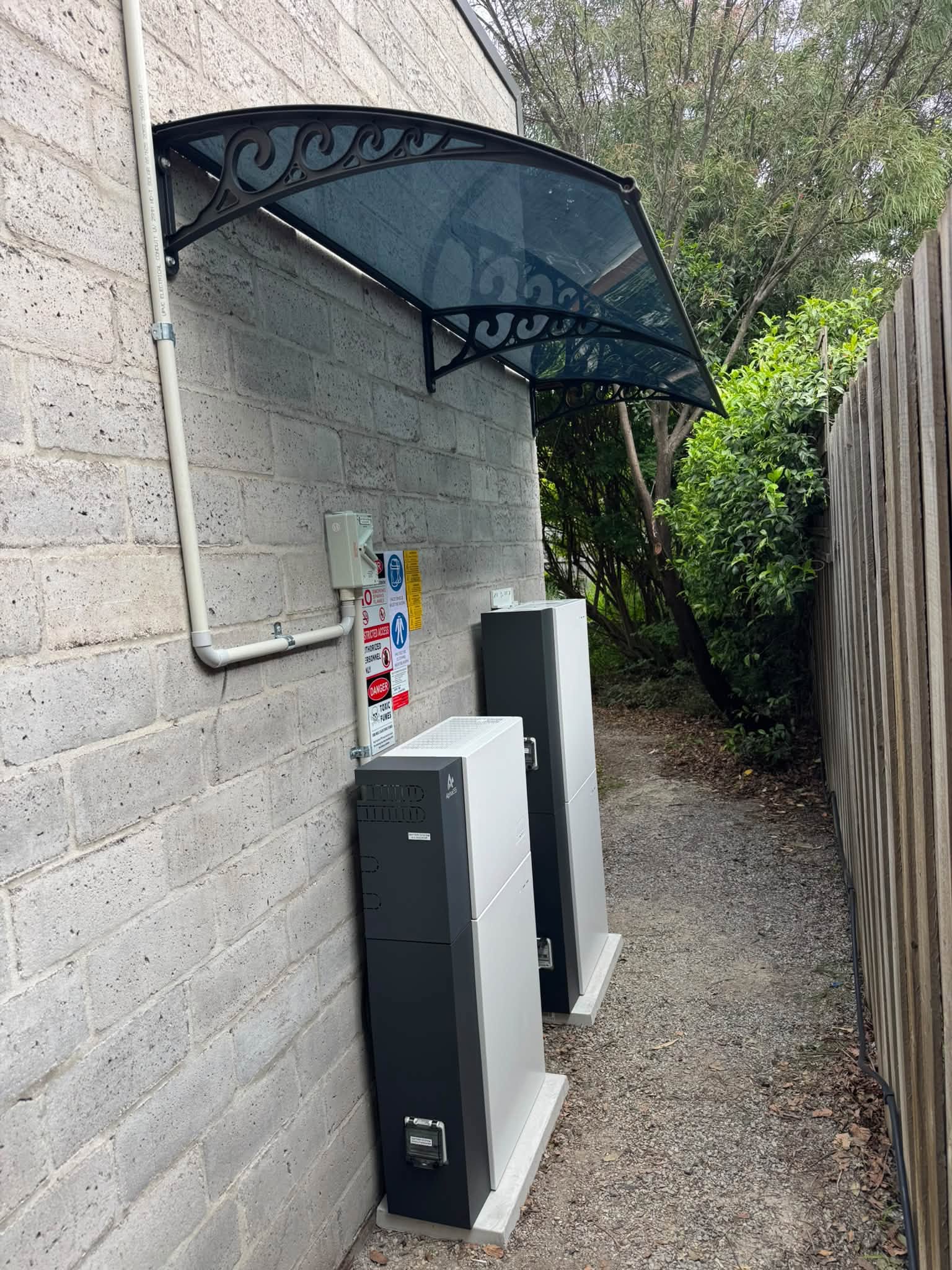 27 kWh AlphaESS battery installation in Brunswick North